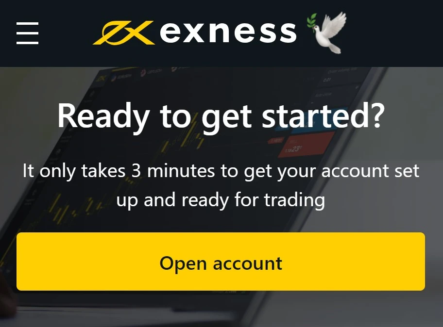 Exness Account Registration