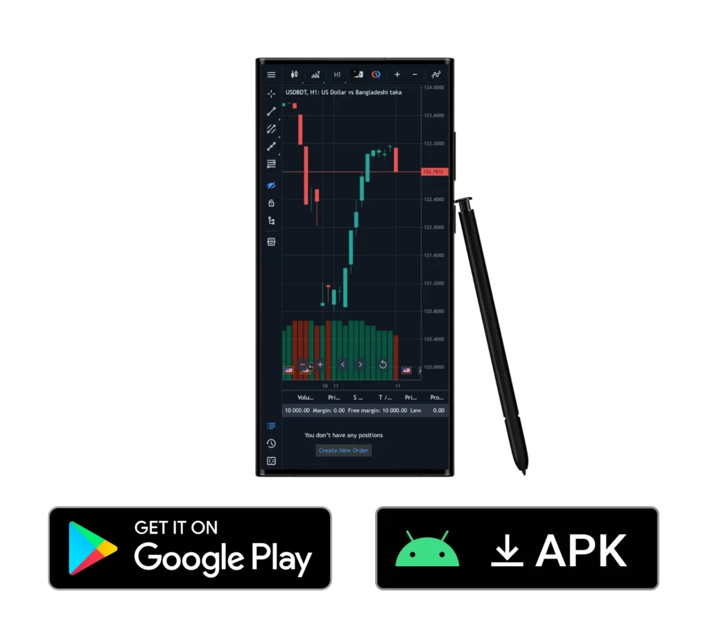 Download Exness MetaTrader 5 for Android.